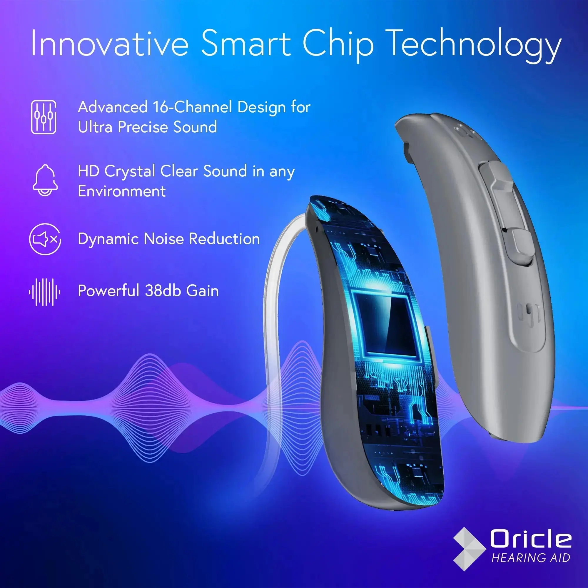 Oricle TrueFit | Behind The Ear Hearing Aid - Image 4